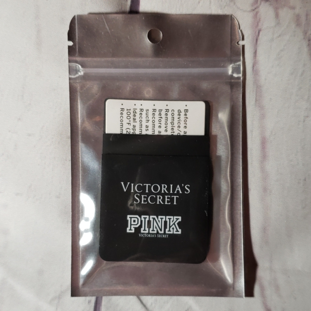 Victoria's Secret Pink stick on cell phone accesso